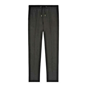 The Kooples Paris Men’s Elasticated Wool Trouser Cuff Hem 38 US BLACK EU 46 $345